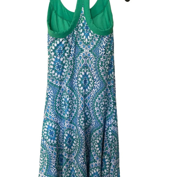 Prana Cali Recycled Polyester Jersey Knit Padded Racerback Tank Dress XS - Picture 3 of 9